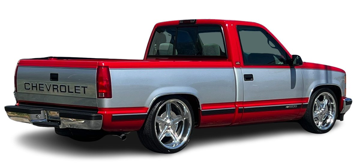 Side of the raffle truck
