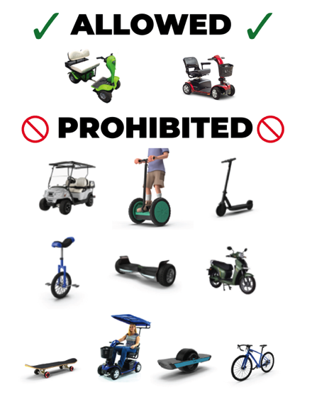 Approved scooter